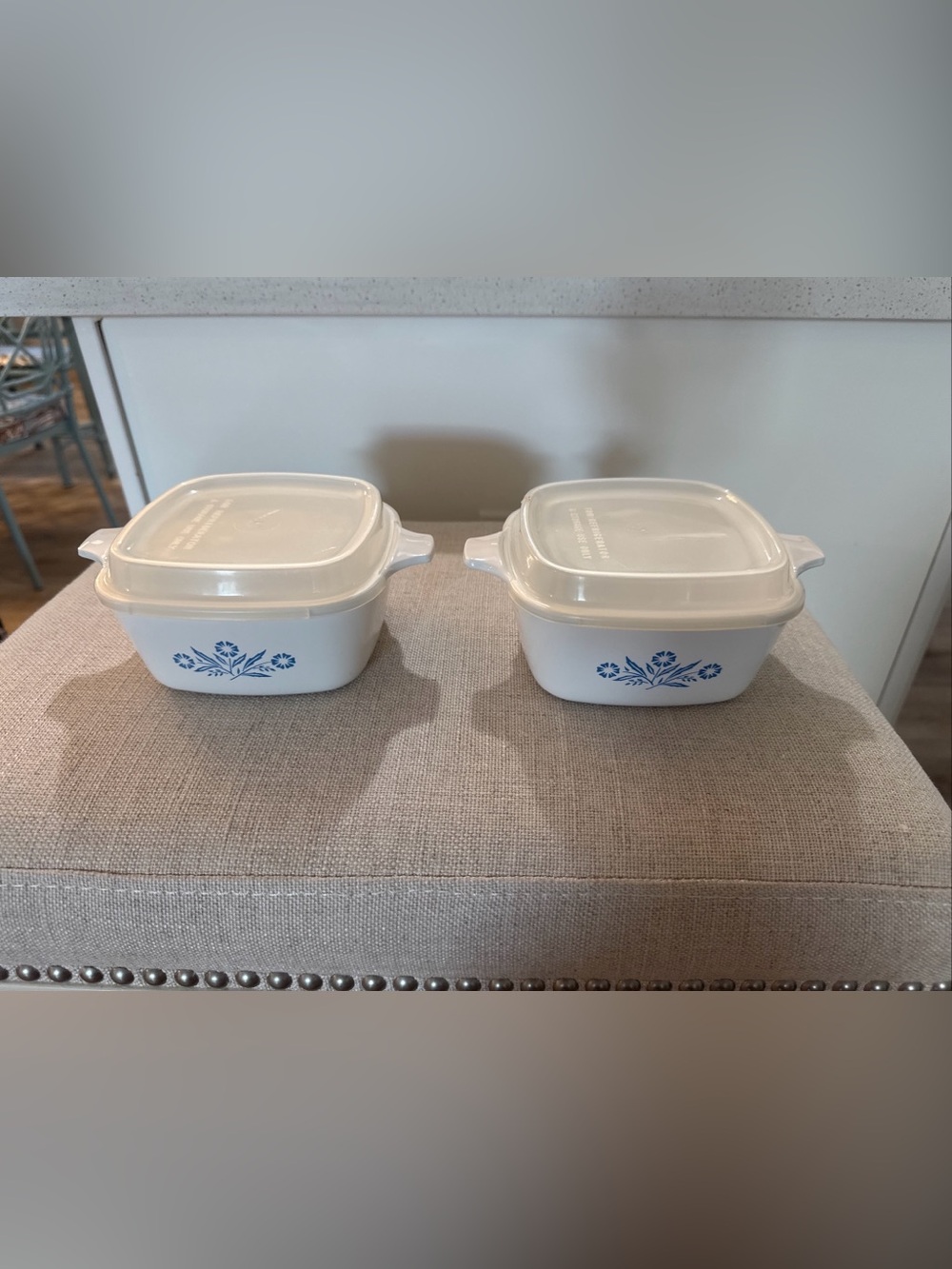 Corning Ware Petite Pan P-41 Lot Of 2 With Lids